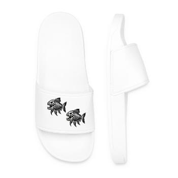 Squelette Piranha 2 - Claquettes Homme - blanc - Devant