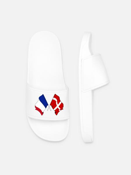 Savoie & France – One identity - Men’s Pool Sliders - white