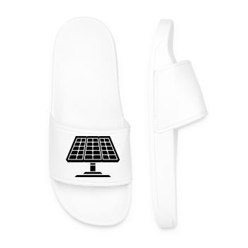 Solar system panels - Men’s Pool Sliders - white - Front