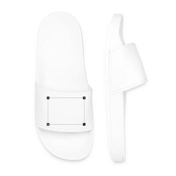Motif field - Men’s Pool Sliders - white - Front
