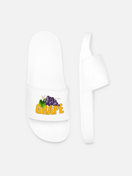 GRAPE - Men’s Pool Sliders - white