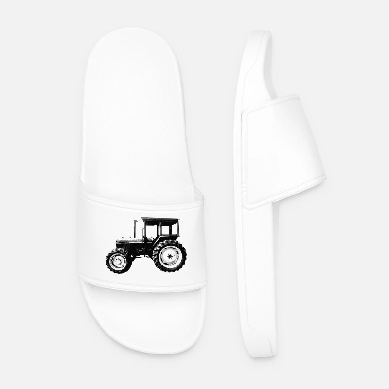 Tractor - Men’s Pool Sliders - white