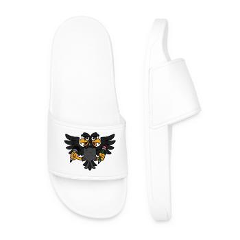 Creative Eagle - Men’s Pool Sliders - white - Front