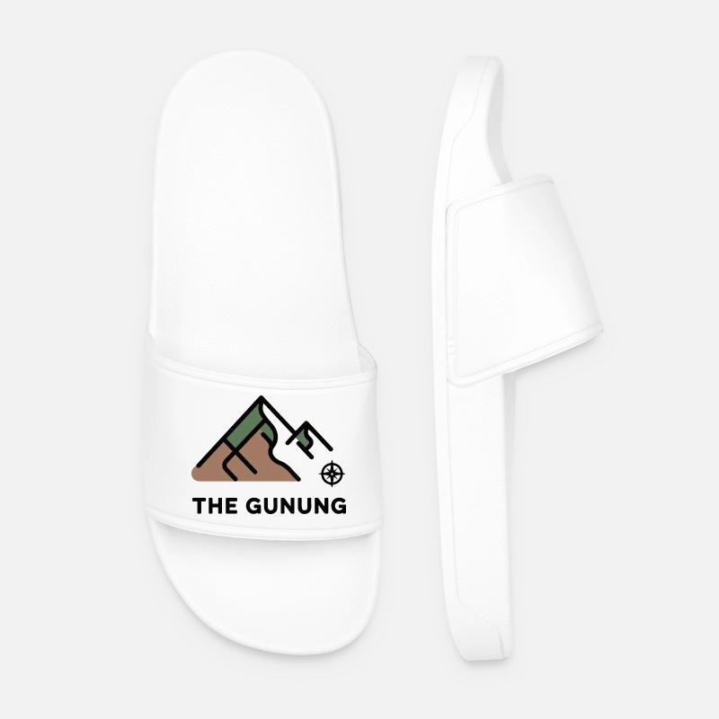 Mountain Peak Abenteuer - Männer Badelatschen - Weiß