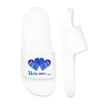 Unis vers... - Claquettes Homme - blanc - Devant