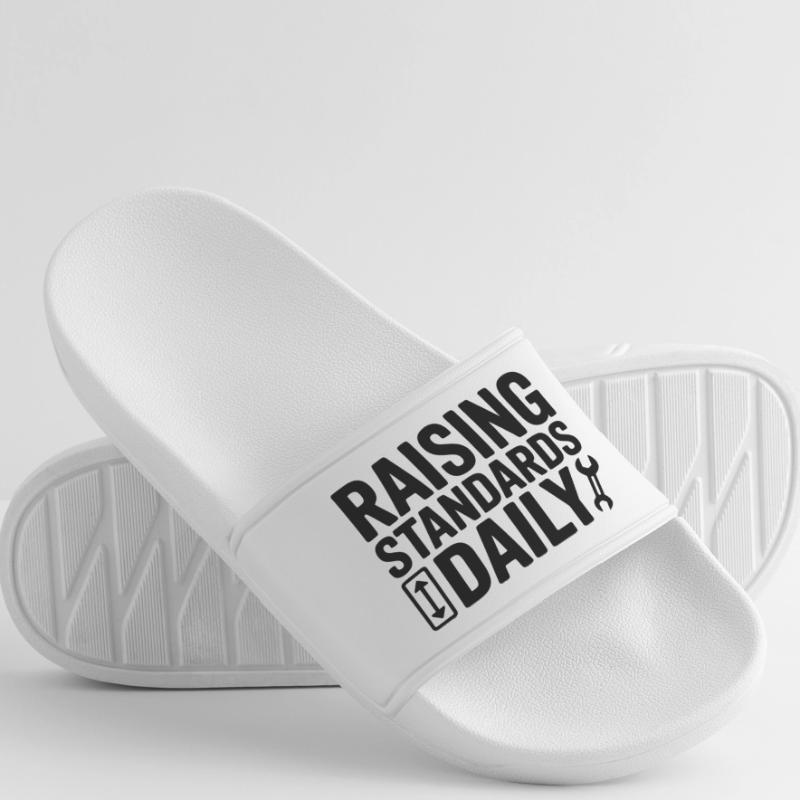 Elevator mechanic, elevator fitter, elevator technician Men’s Pool Sliders