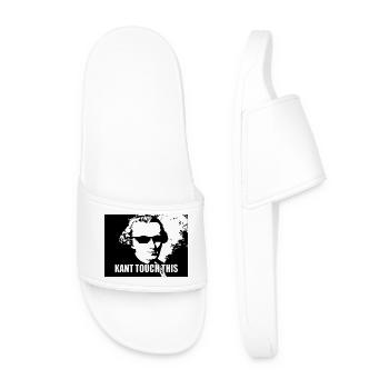 Kant touch this - Men’s Pool Sliders - white - Front