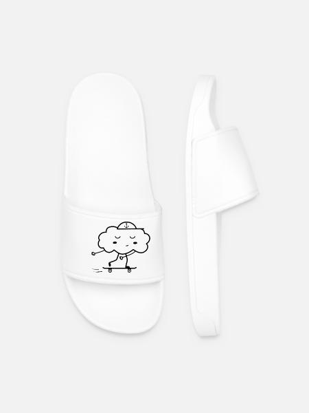Skater Cloud – Ankerkappe - Männer Badelatschen - Weiß