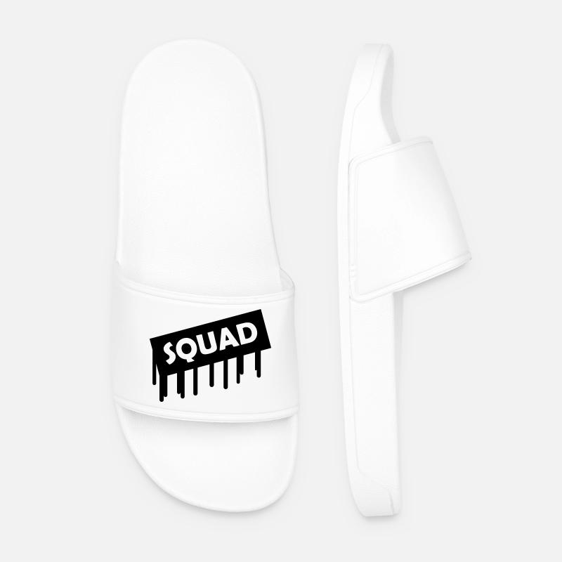 Squad - Men’s Pool Sliders - white
