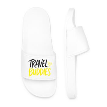 Conception de compagnons de voyage pour compagnons de voyage - Claquettes Homme - blanc - Devant