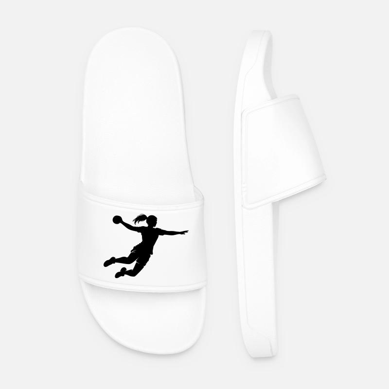 Handball - Men’s Pool Sliders - white