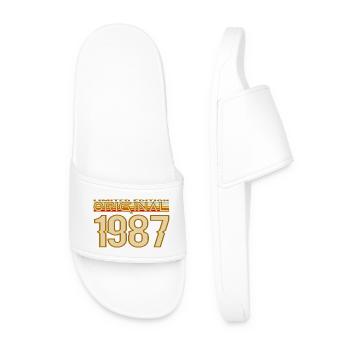 Original 1987 Retro Edition - Men’s Pool Sliders - white - Front