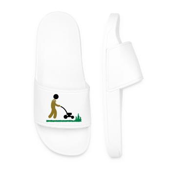 garden - Men’s Pool Sliders - white - Front