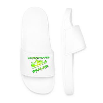 shoe salesman - Men’s Pool Sliders - white - Front