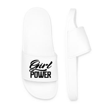 girlpower - Claquettes Homme - blanc - Devant