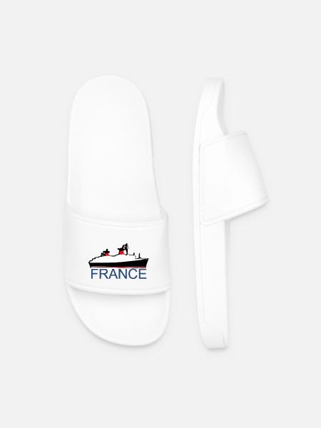 LE PAQUEBOT FRANCE - Claquettes Homme - blanc