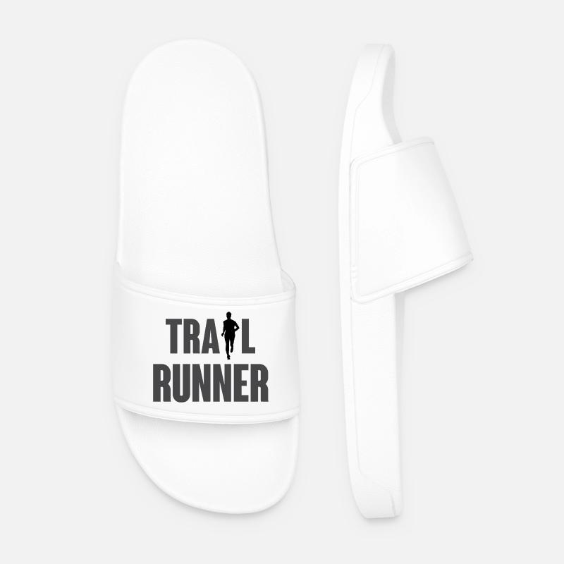 Trail Runner - Men’s Pool Sliders - white