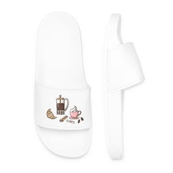 petit déjeuner - Claquettes Homme - blanc - Devant
