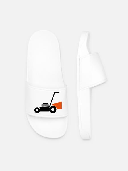 Tondeuses à gazon - Claquettes Homme - blanc