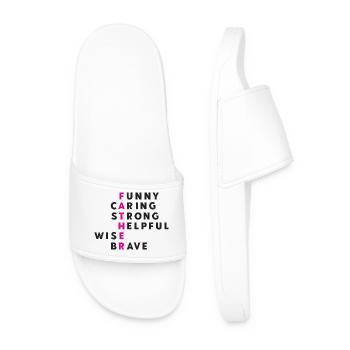 Best Dad Ever. The best dad in the world. - Men’s Pool Sliders - white - Front