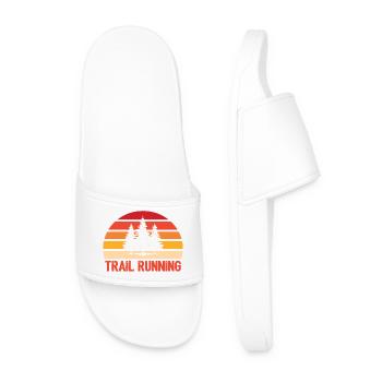 Trail Running - Claquettes Homme - blanc - Devant