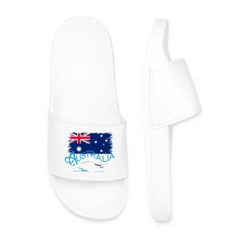 Australie - Claquettes Homme - blanc - Devant