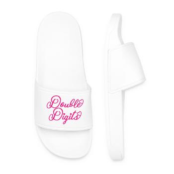 Cadeau de 10e anniversaire, 10 ans, pour garçons et filles - Claquettes Homme - blanc - Devant
