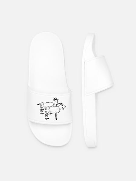 Kids two piece - Men’s Pool Sliders - white