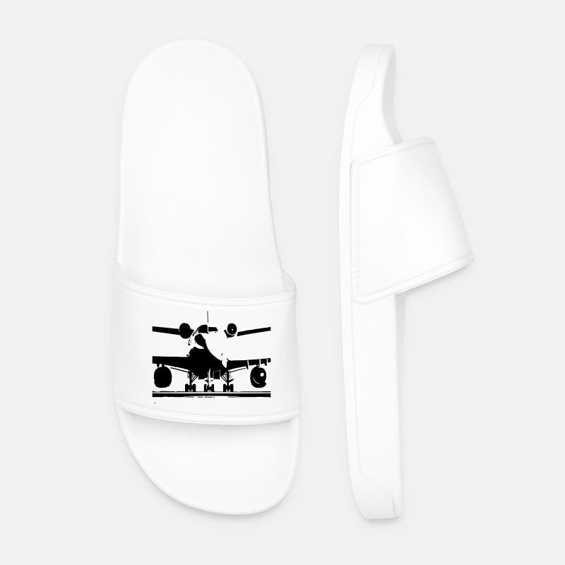 PLANE - Men’s Pool Sliders - white