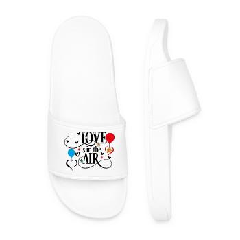 love is in the air - Men’s Pool Sliders - white - Front