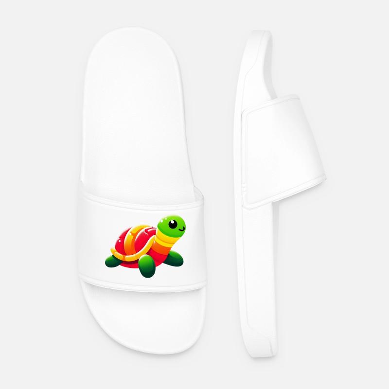 Turtle - Men’s Pool Sliders - white