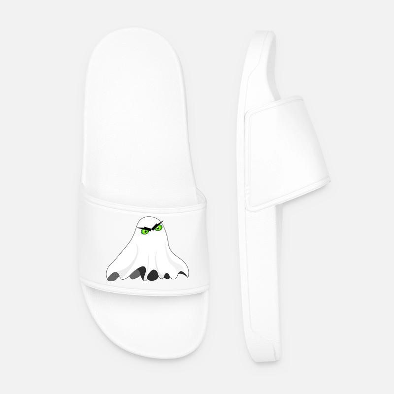Gespenst - Männer Badelatschen - Weiß