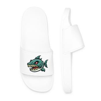 piranha - Claquettes Homme - blanc - Devant