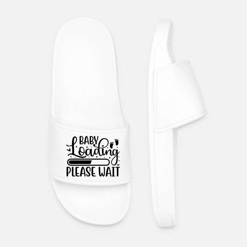 Baby loading - please wait - Men’s Pool Sliders - white