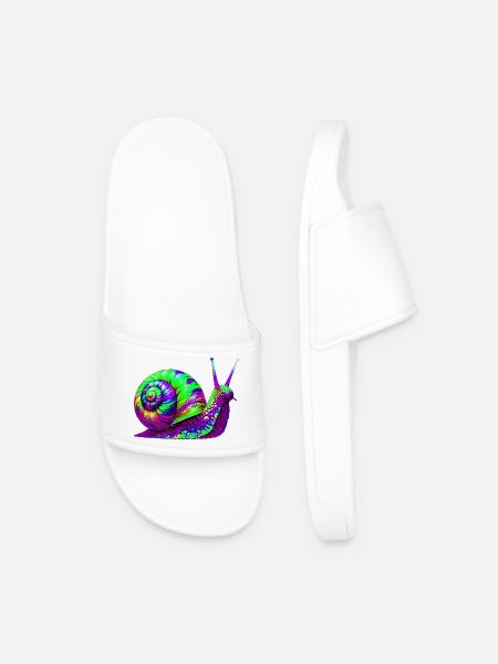 Escargot - Claquettes Homme - blanc