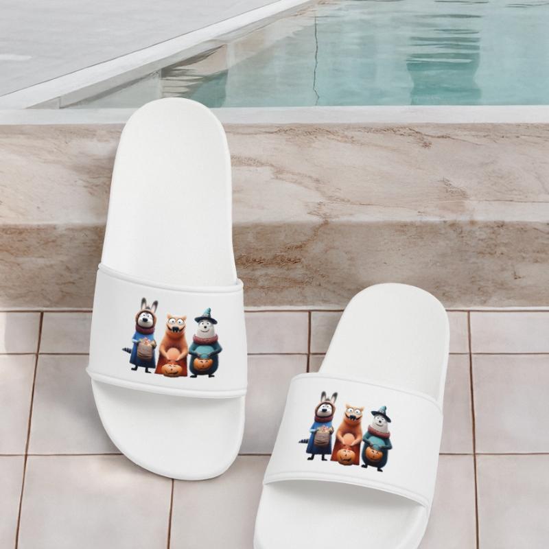 Halloween Squad – Süßes oder Saures Wooligans Männer Badelatschen