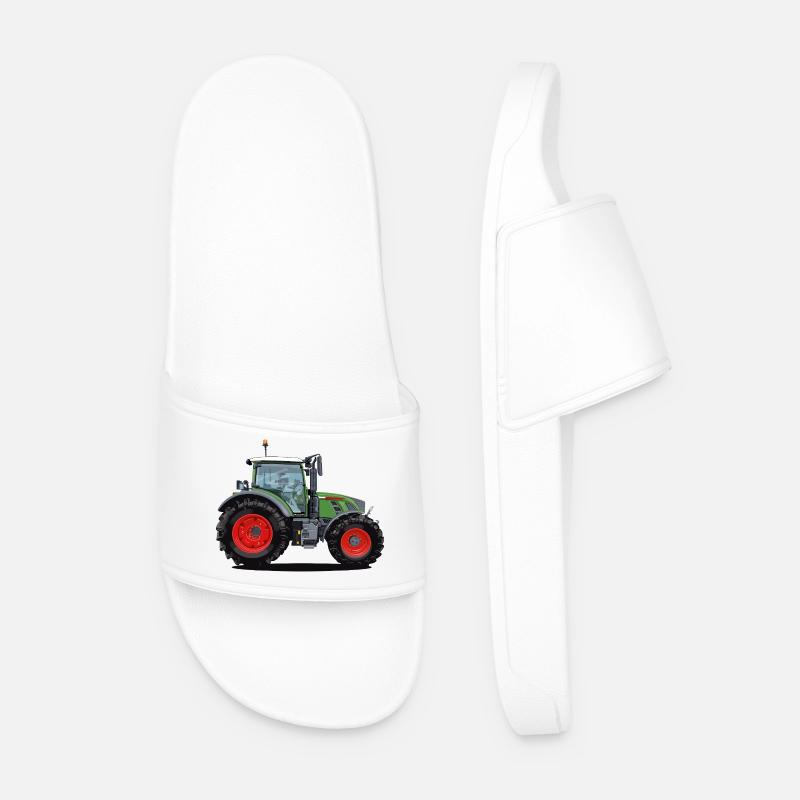 Tractor that everyone likes - Men’s Pool Sliders - white