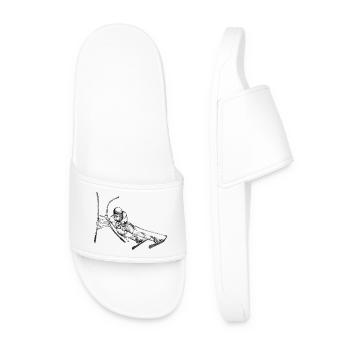 Alpine skiing - Men’s Pool Sliders - white - Front