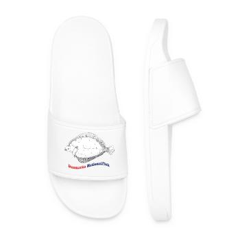 L’épagnette nationale de betteraves du Danemark - Claquettes Homme - blanc - Devant