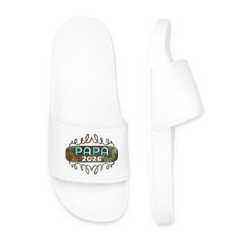PAPA BÉBÉ 2026 - Claquettes Homme - blanc - Devant