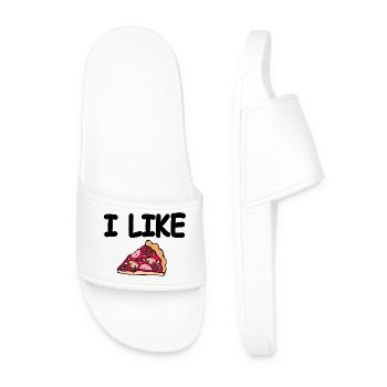 Pizza - Claquettes Homme - blanc - Devant