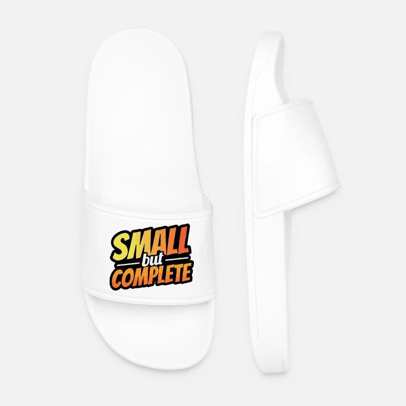 Small but complete - Men’s Pool Sliders - white