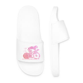 Déclaration pour tous les vélos de route - Claquettes Homme - blanc - Devant