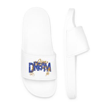 Artistic cycling, artistic cycling, indoor cycling - Men’s Pool Sliders - white - Front
