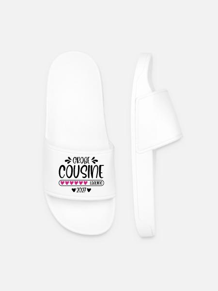 Big Cousin 2027 loading - Men’s Pool Sliders - white