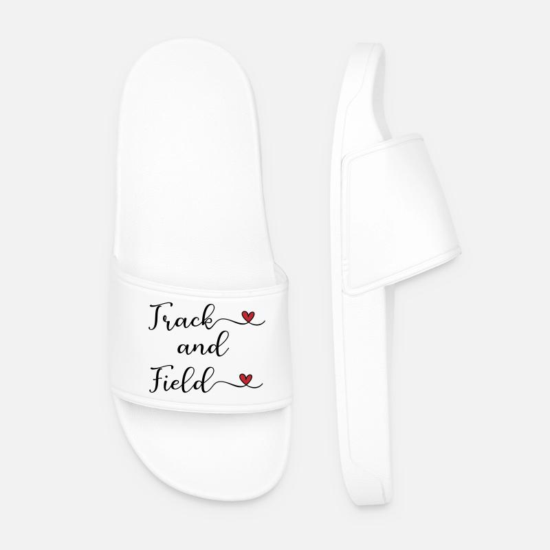 athletics - Men’s Pool Sliders - white