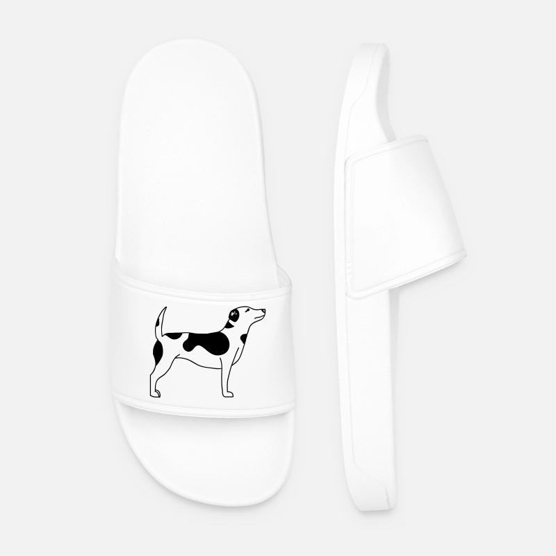 Dog - Men’s Pool Sliders - white