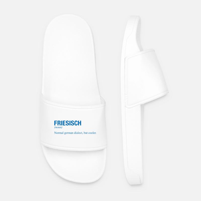 FRISON - Claquettes Homme - blanc