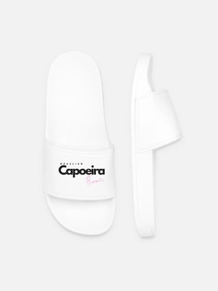 Brazilian Capoeira Flavour - Männer Badelatschen - Weiß