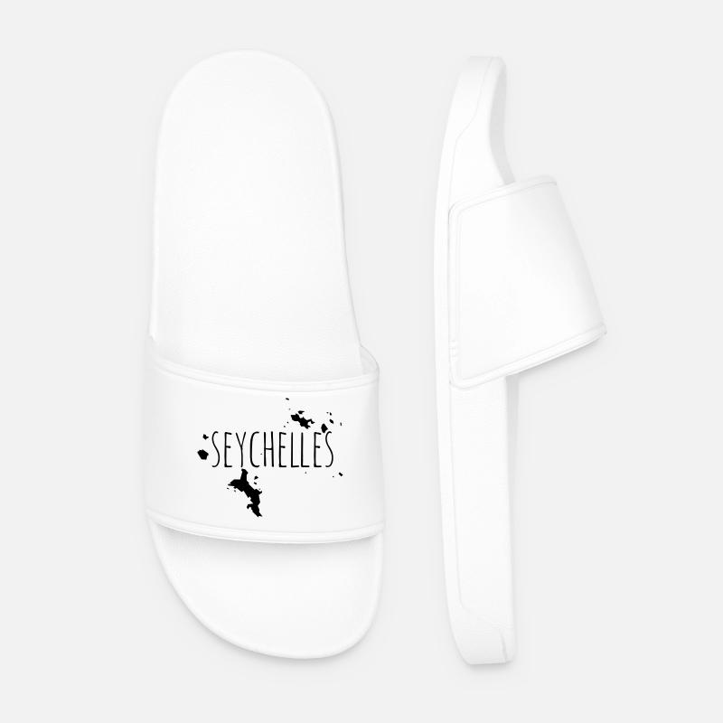 Seychelles - Männer Badelatschen - Weiß